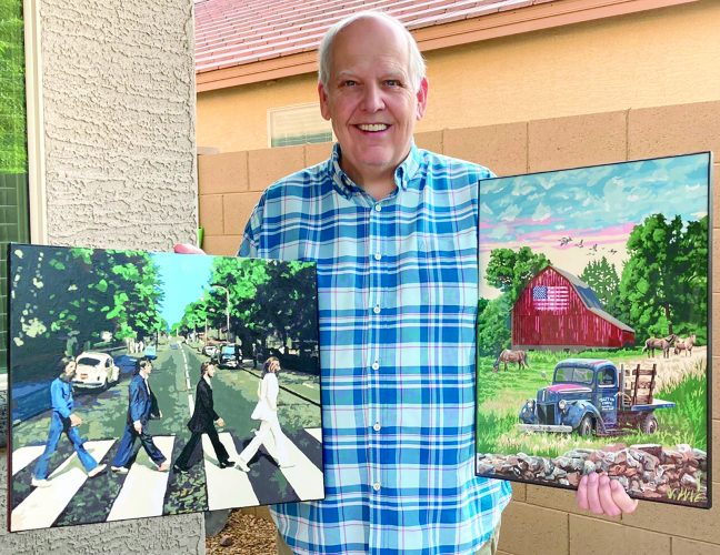 VIRUS DIARY: Always Learning From ‘Happy Little Accidents’